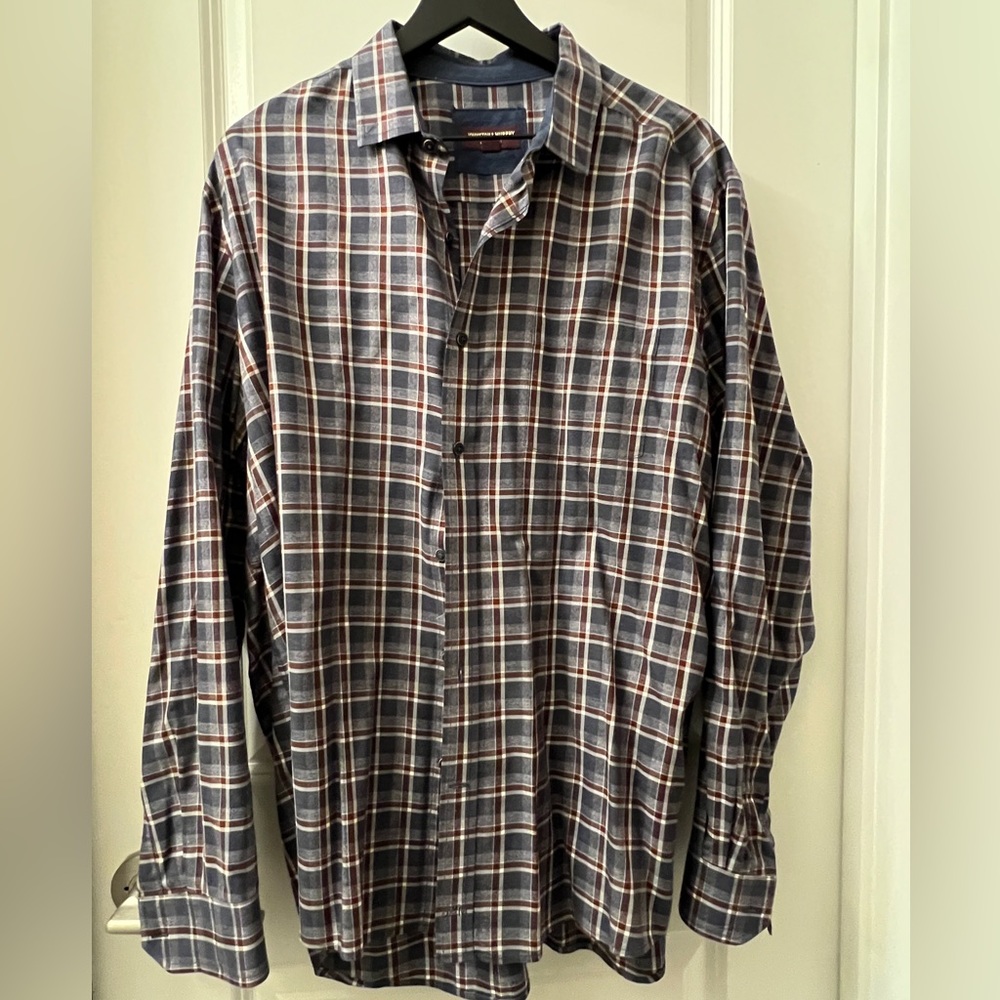 Johnston Murphy casual button down XL